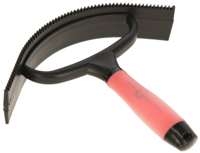 Couteau de chaleur Covalliero demi-rond avec poignée en gel