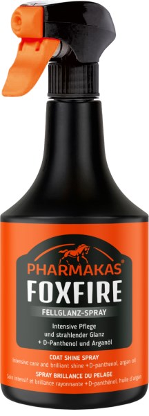Spray lustrant Foxfire à l'huile d'argan bio, 0,5 L ou 1 L