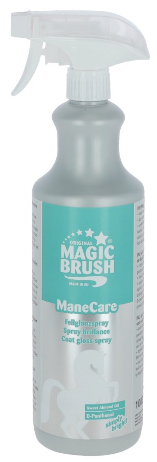 Spray lustrant et démêlant MagicBrush ManeCare à l'huile d'amande, 1 L