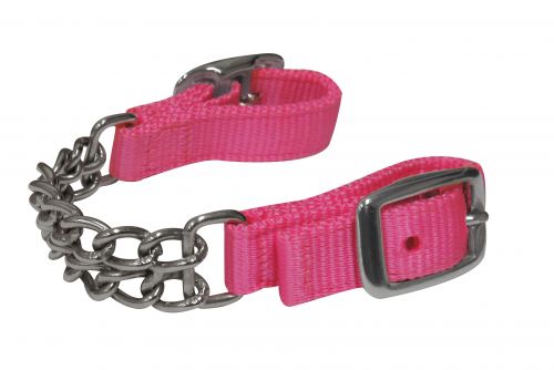 Gourmette western en nylon coloré, réglable des deux côtés