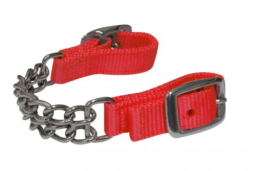 Gourmette western en nylon coloré, réglable des deux côtés