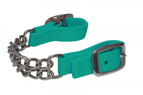 Gourmette western en nylon coloré, réglable des deux côtés