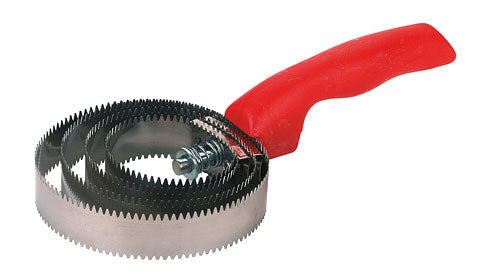 Étrille métallique Kerbl en spirale, double face