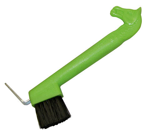 Cure-pied Covalliero tête de cheval avec brosse, 3 coloris
