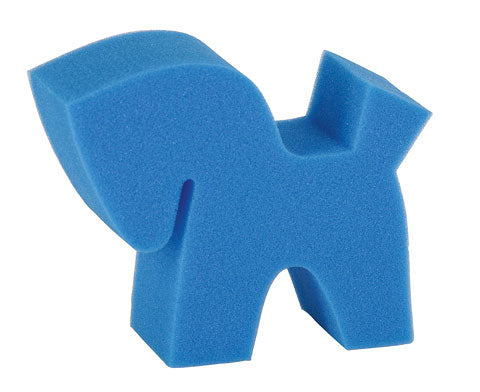 Éponges de pansage Covalliero en forme de cheval, lot de 3