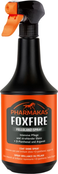 Spray lustrant Foxfire à l'huile d'argan bio, 0,5 L ou 1 L