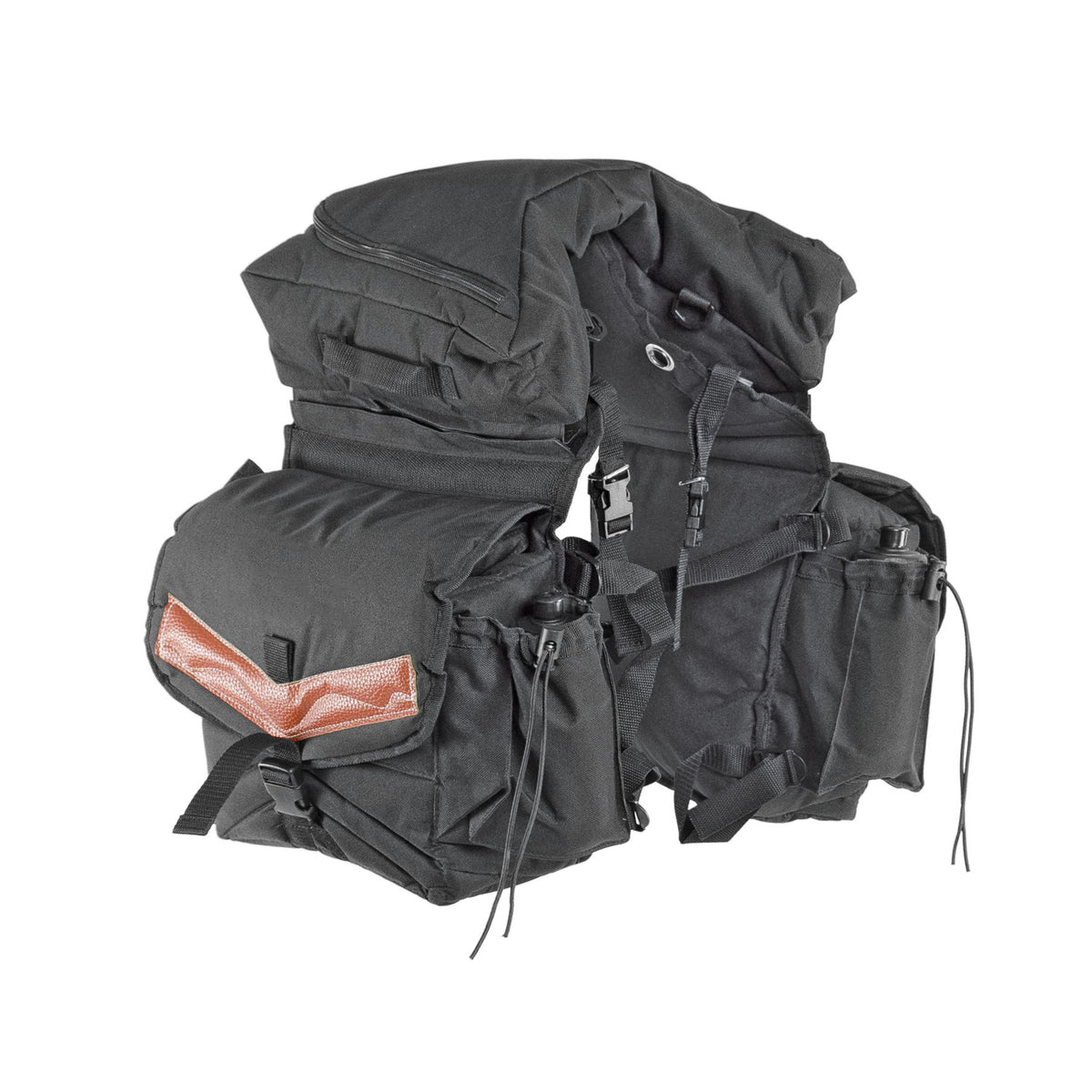 Sacoche western Pool's deluxe 3 poches, matière imperméable