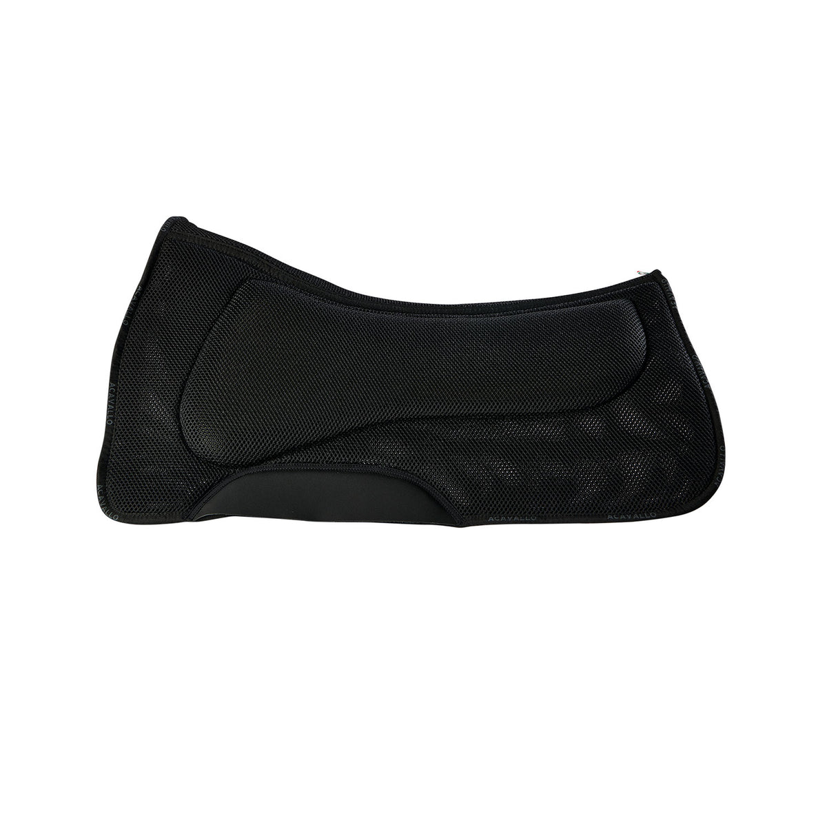 Tapis de selle western Acavallo mousse à mémoire de forme et 3D spacer