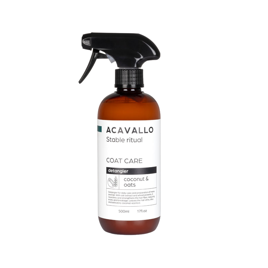 Démêlant Acavallo coco, avoine et biotine pour crinière, 500 ml