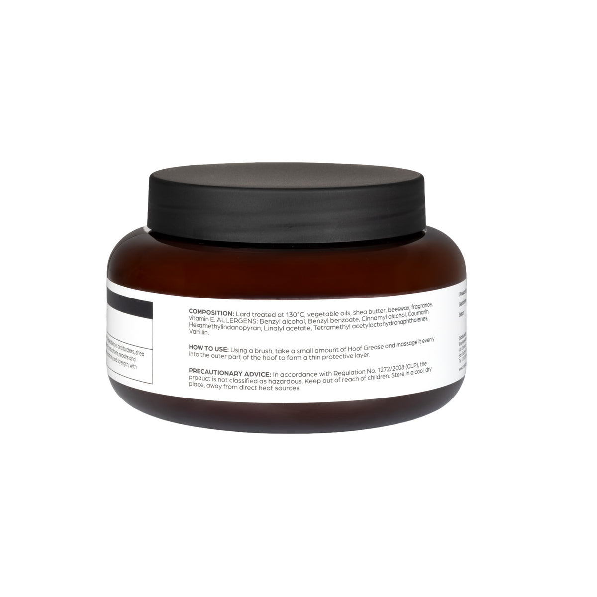 Graisse pour sabots Acavallo 500 ml, argan, karité ou amande
