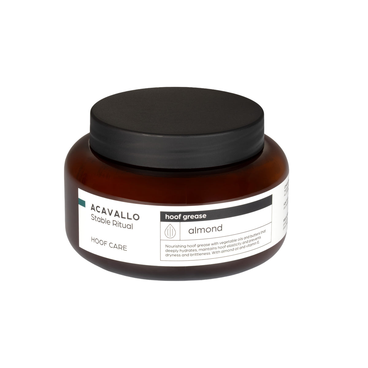 Graisse pour sabots Acavallo 500 ml, argan, karité ou amande