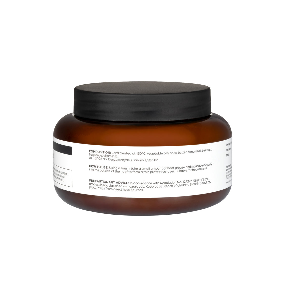 Graisse pour sabots Acavallo 500 ml, argan, karité ou amande