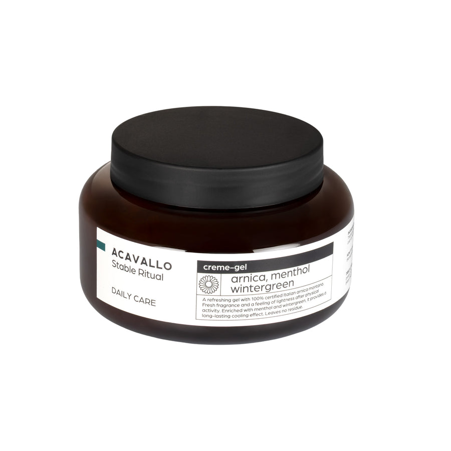 Gel rafraîchissant Acavallo Arnica 90 au menthol et wintergreen, 500 ml