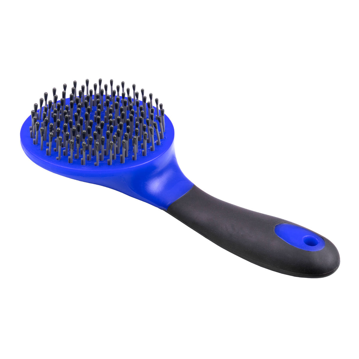 Brosse ronde crinière et queue avec manche, 5 coloris