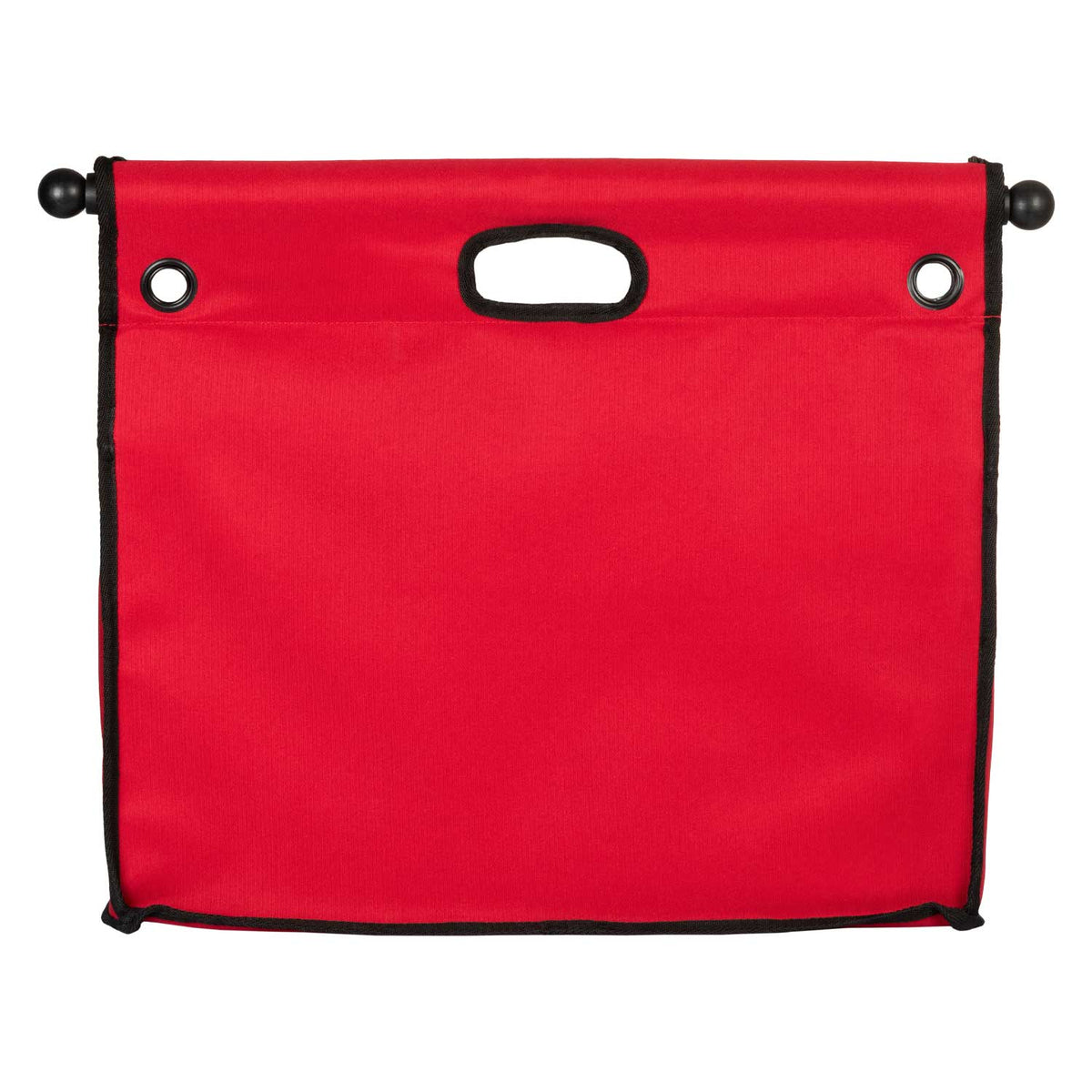 Sac de pansage Equestro en cordura avec barre en bois, 40 x 20 x 44 cm