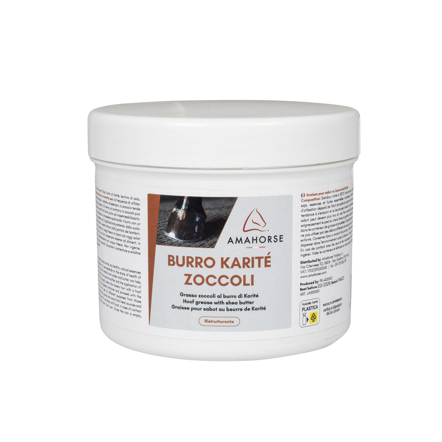 Graisse pour sabots AmaHorse au beurre de karité, 500 g ou 1 kg