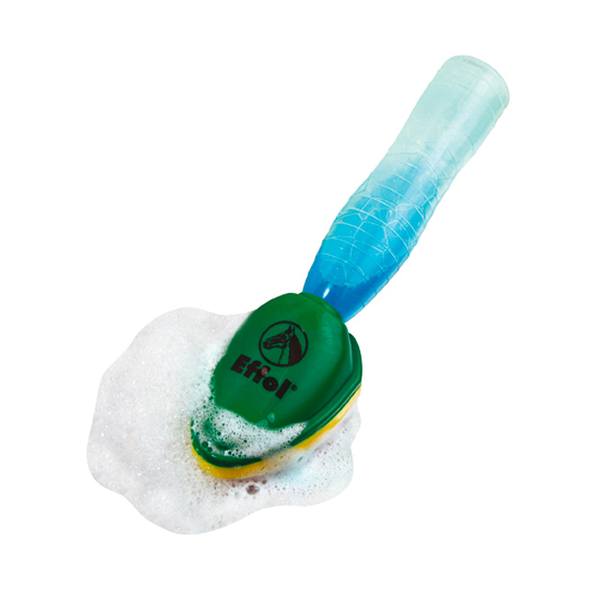 Brosse de lavage Effol avec réservoir à shampoing intégré