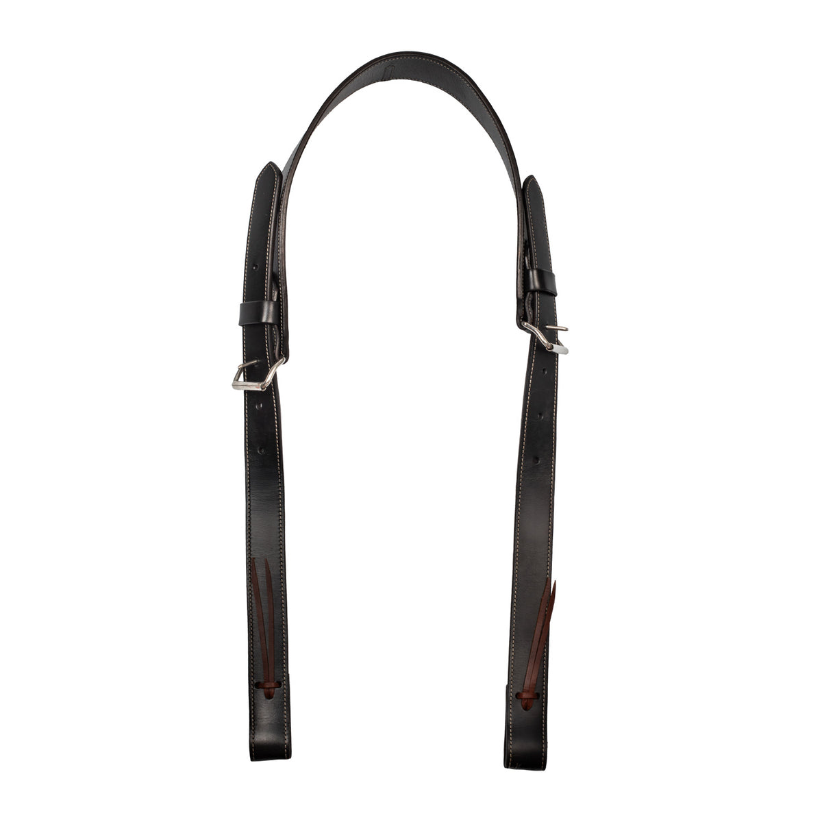 Sangle arrière western Lakota en cuir lisse