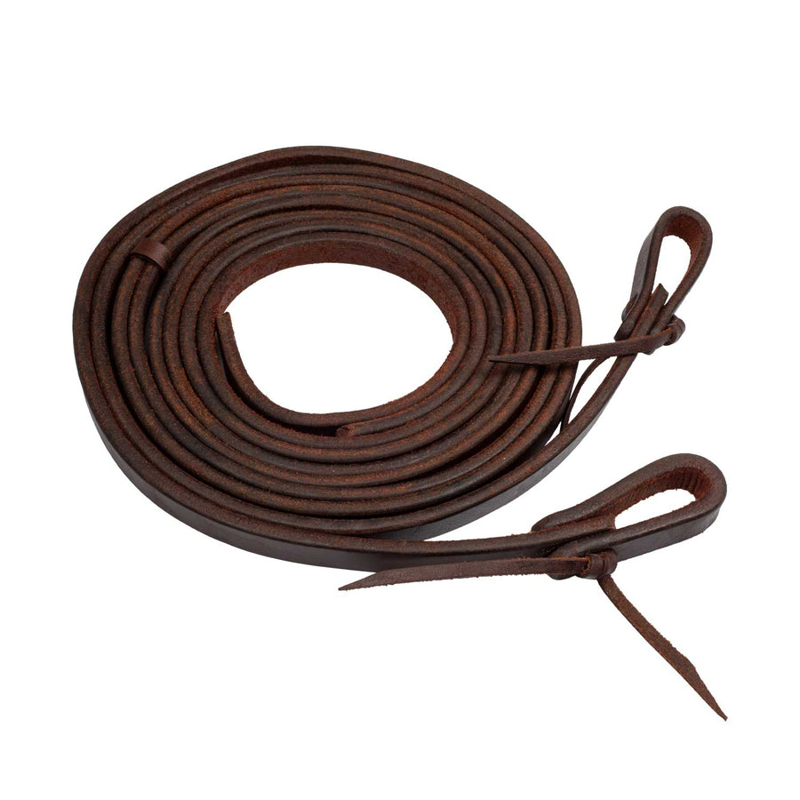 Rênes western séparées Lakota en cuir, largeur 5/8 pouce