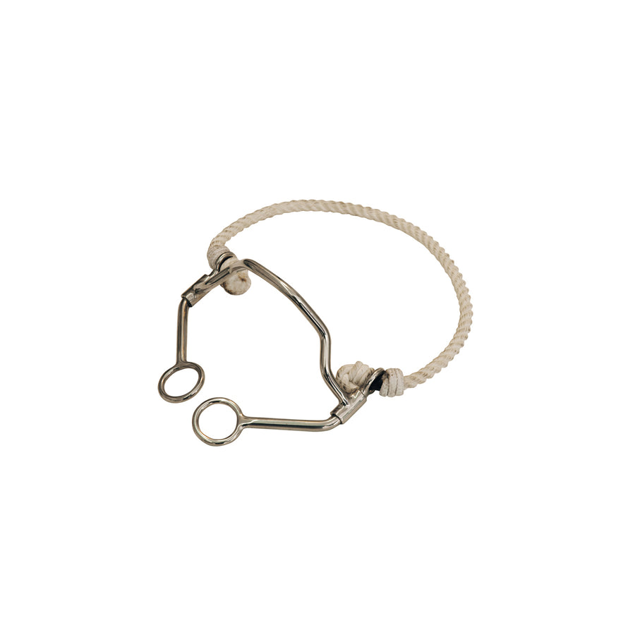 Fast stop Pool's en inox recouvert de rawhide tressé