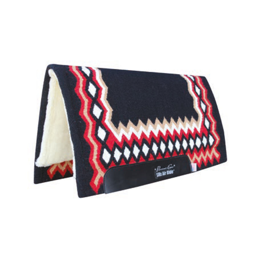 Tapis de selle western Professional's Choice SMx Shilloh en laine, 34 x 36
