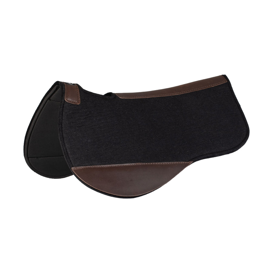 Tapis de selle western Professional's Choice Comfort Fit Round en feutre