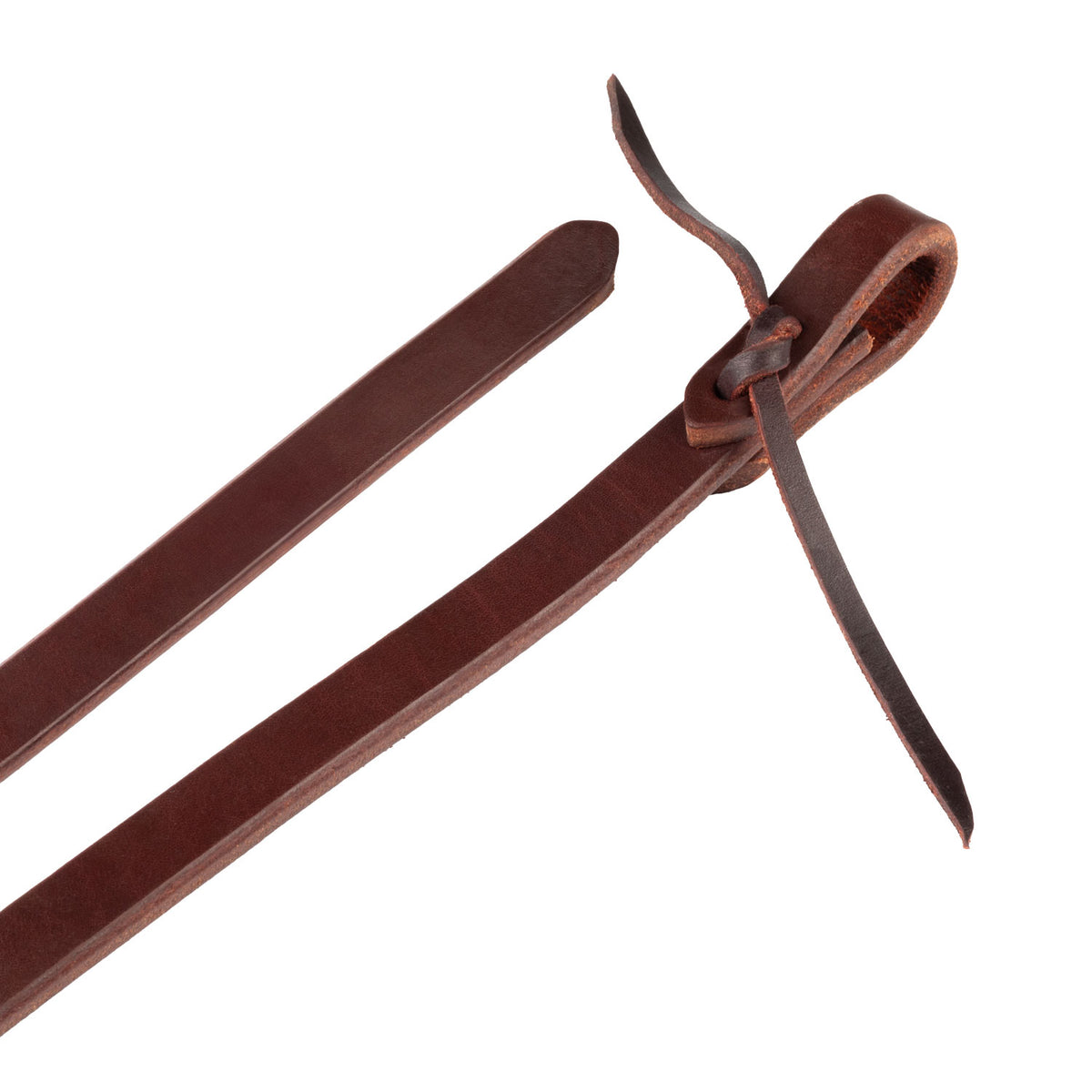 Rênes western Pool's en cuir huilé 3/4 pouce, fabriquées aux USA