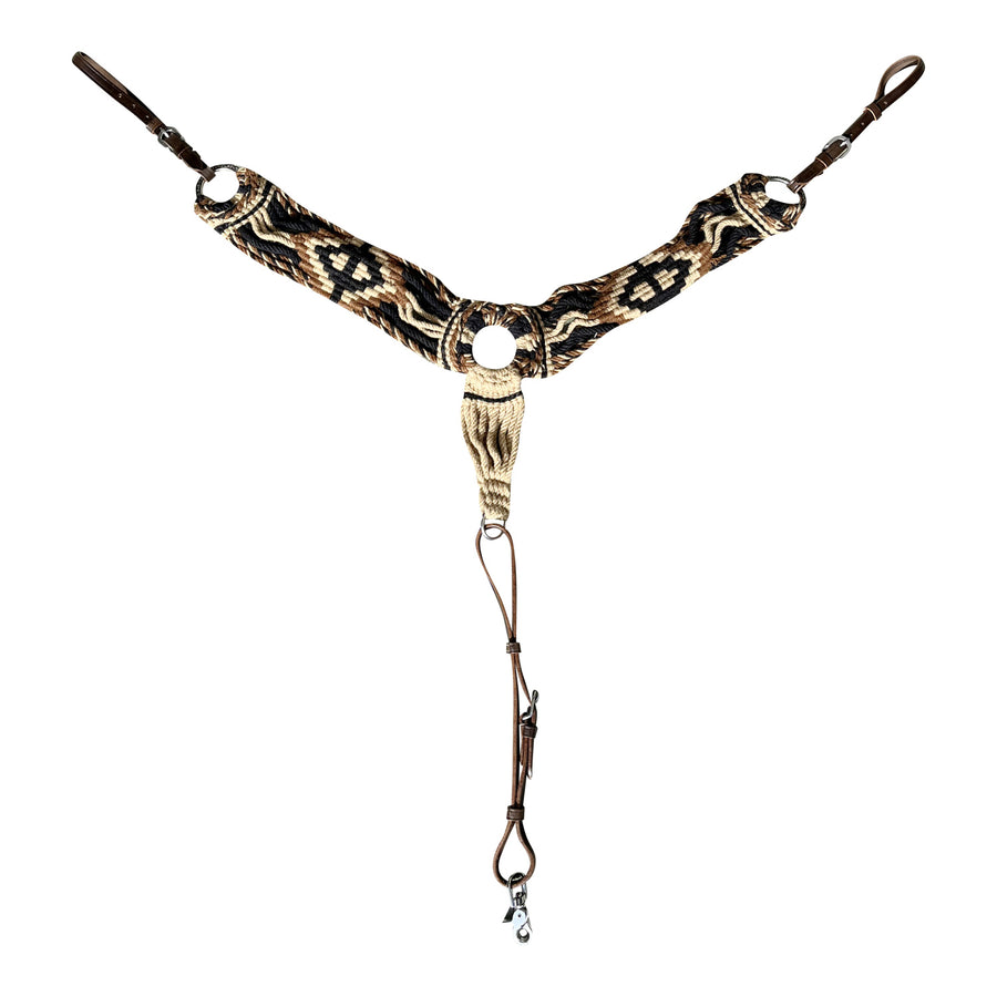 Collier de chasse western Pool's en mohair à motif losange