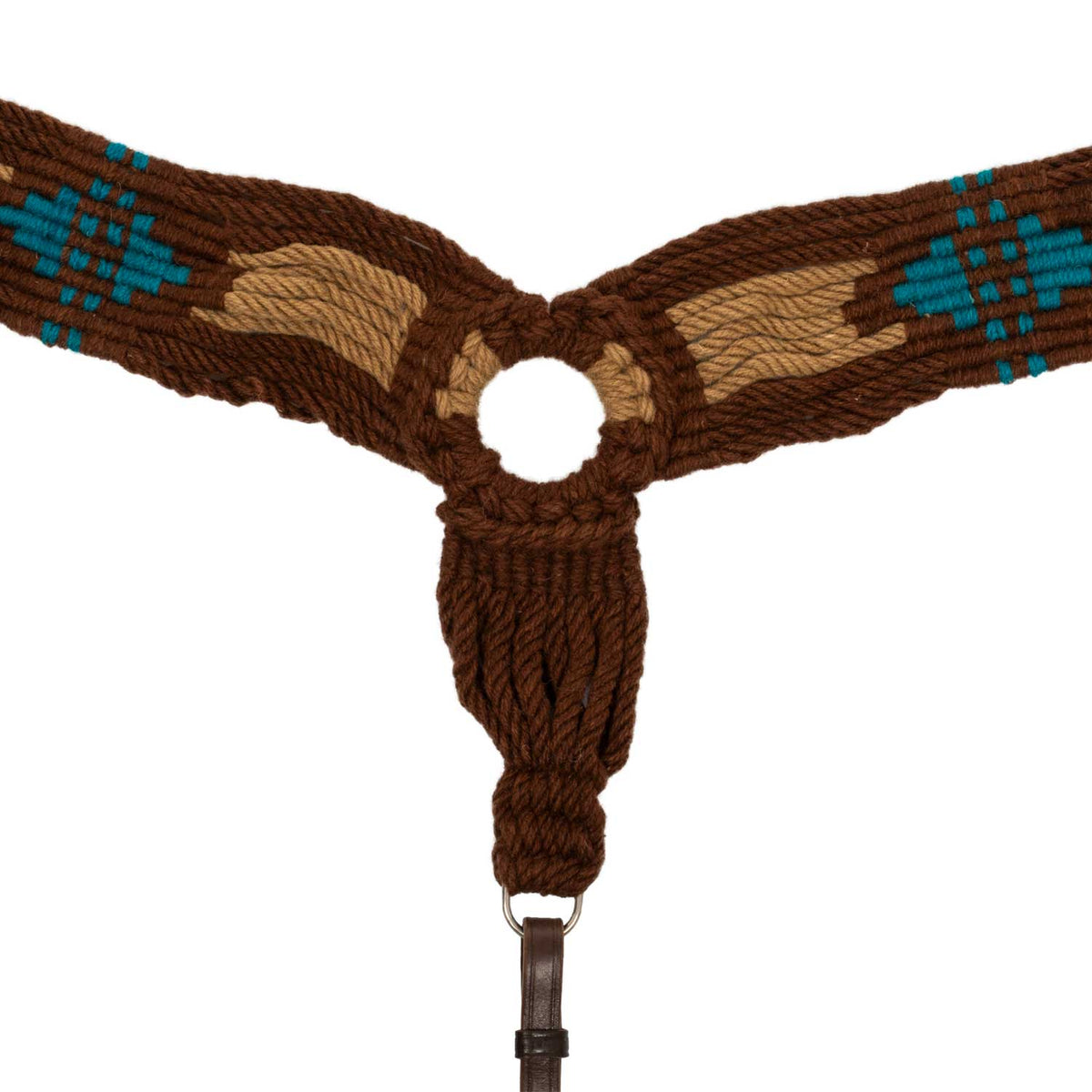 Collier de chasse western Pool's mohair, motif native
