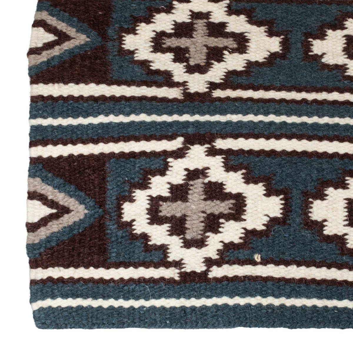 Couverture de selle western Pool's en laine NZ, forme contour, 33 x 38