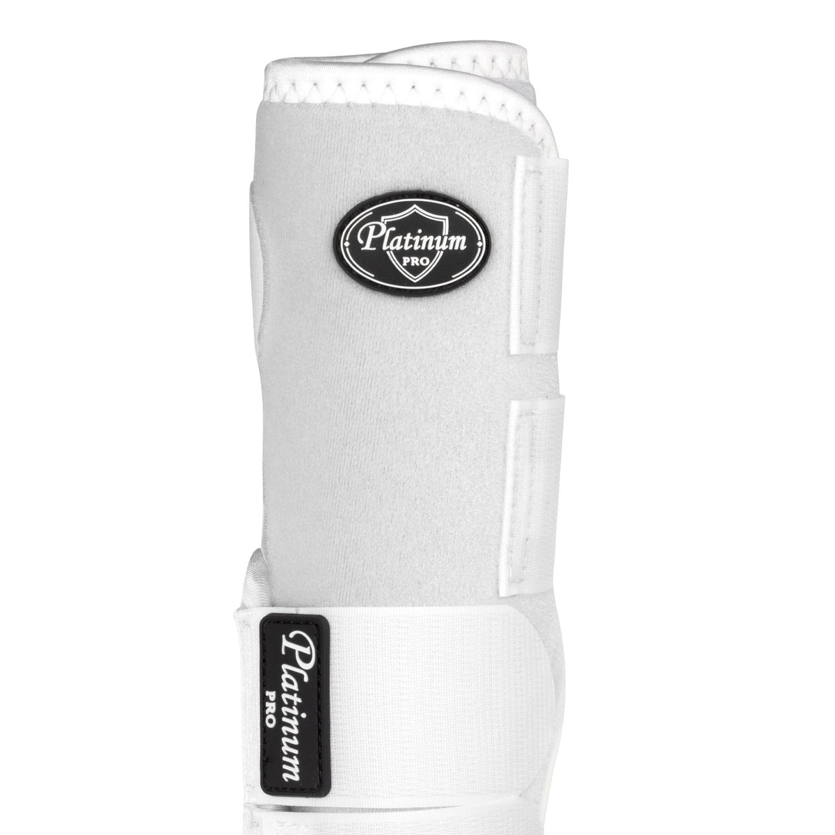 Guêtres antérieures anatomiques western Platinum Pro, néoprène, paire