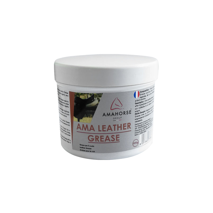 Graisse pour cuir AMA, cire d'abeille et vitamine E, 500 g