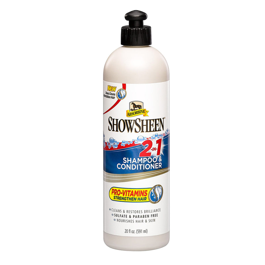 Shampoing et après-shampoing 2 en 1 Absorbine ShowSheen, 591 ml