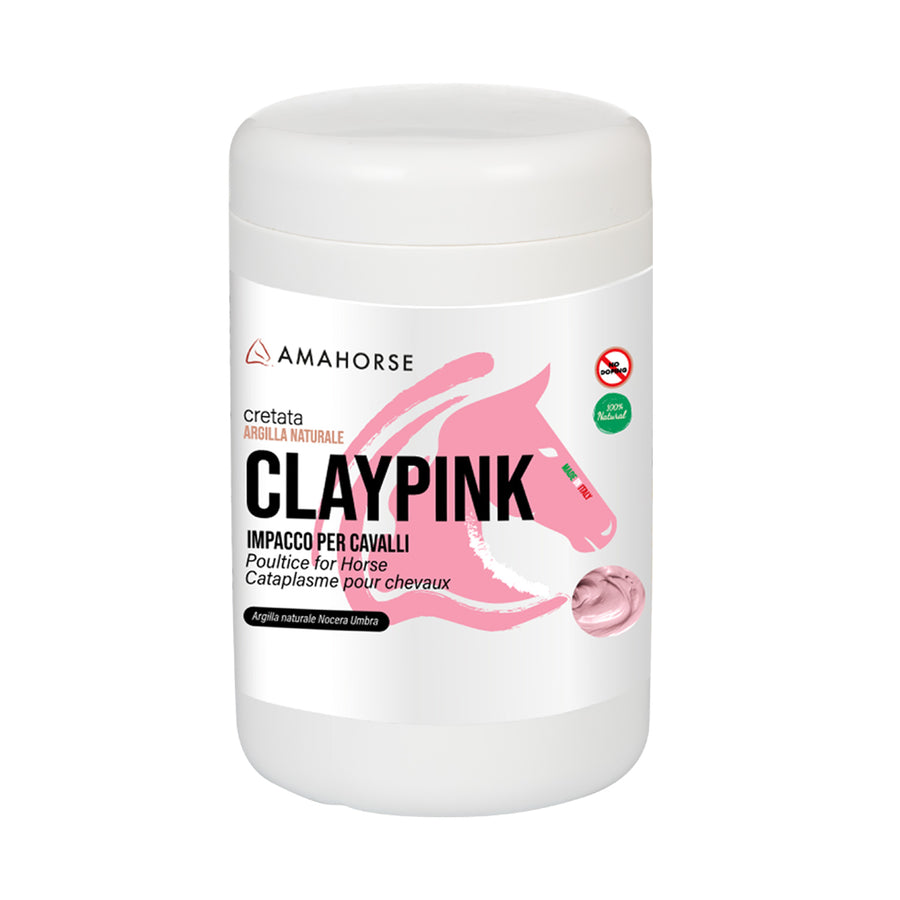 Argile rose AmaHorse Ama Pink pour membres, 1 kg ou 4 kg