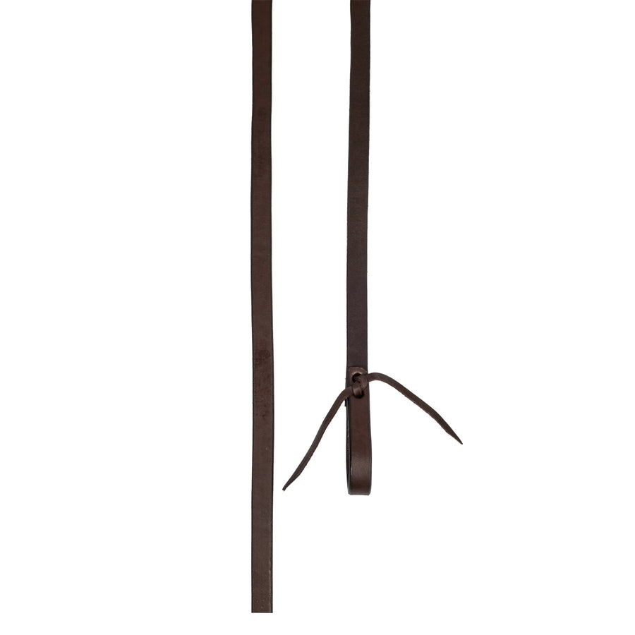 Rênes western Pool's Elite en cuir harness huilé, largeur 1,6 cm