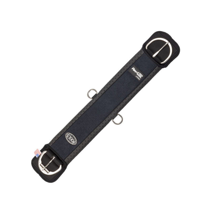 Sangle western Pool's en néoprène soft touch Airflow, boucles à rouleau
