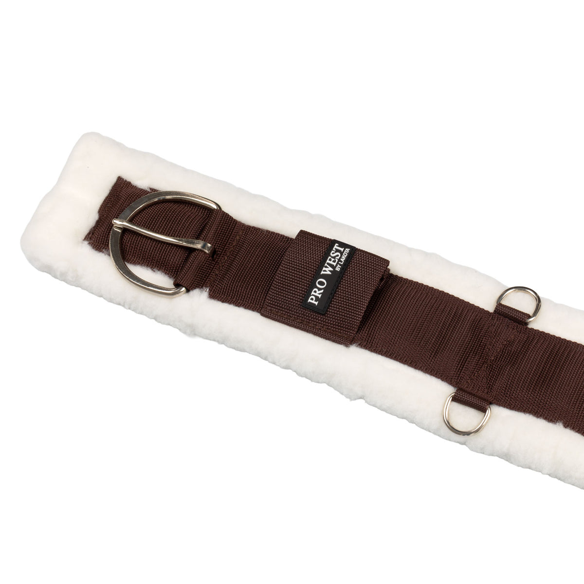Sangle western Lakota en nylon doublée laine synthétique