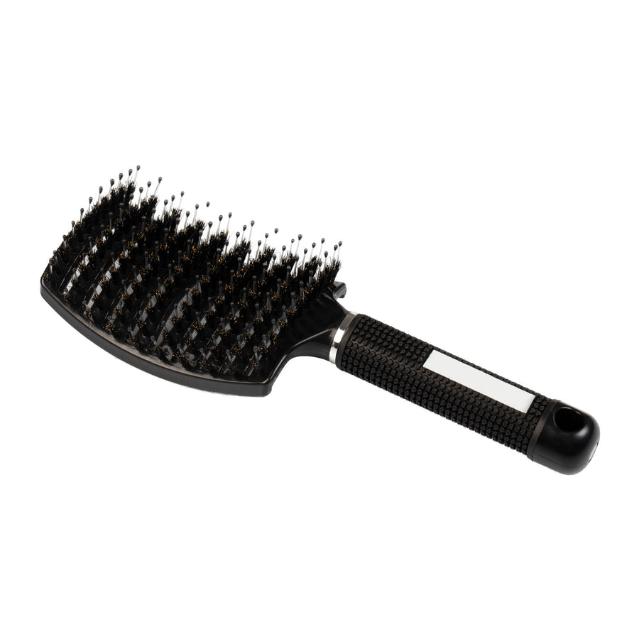 Peigne Supreme 3D Swirl en élastomère souple, 24 cm, noir ou rose