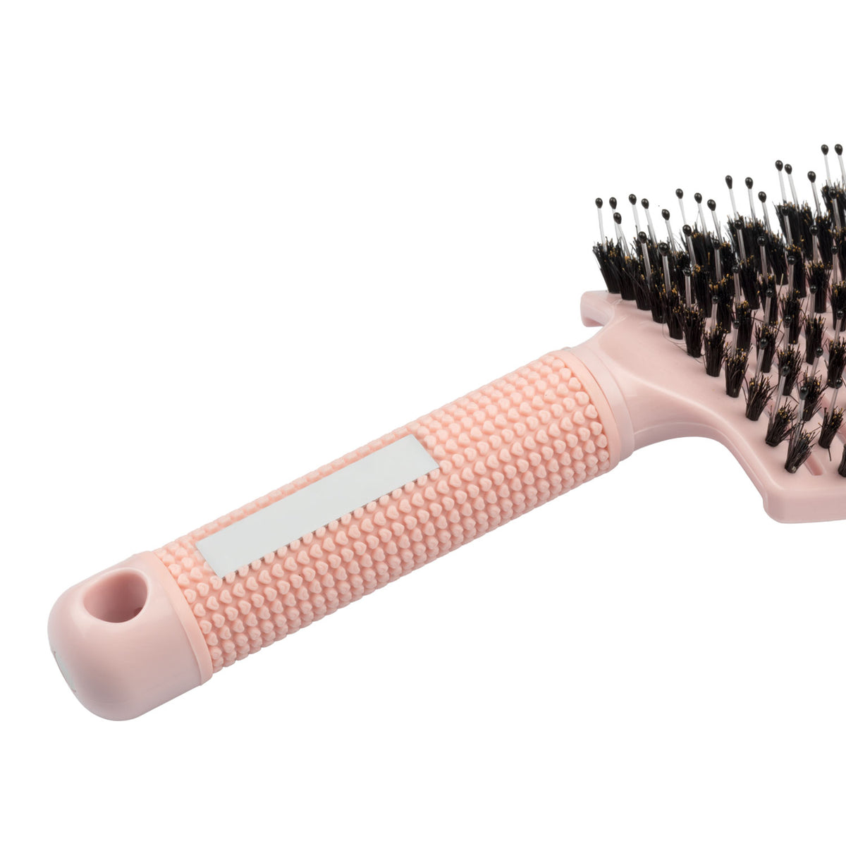 Peigne Supreme 3D Swirl en élastomère souple, 24 cm, noir ou rose