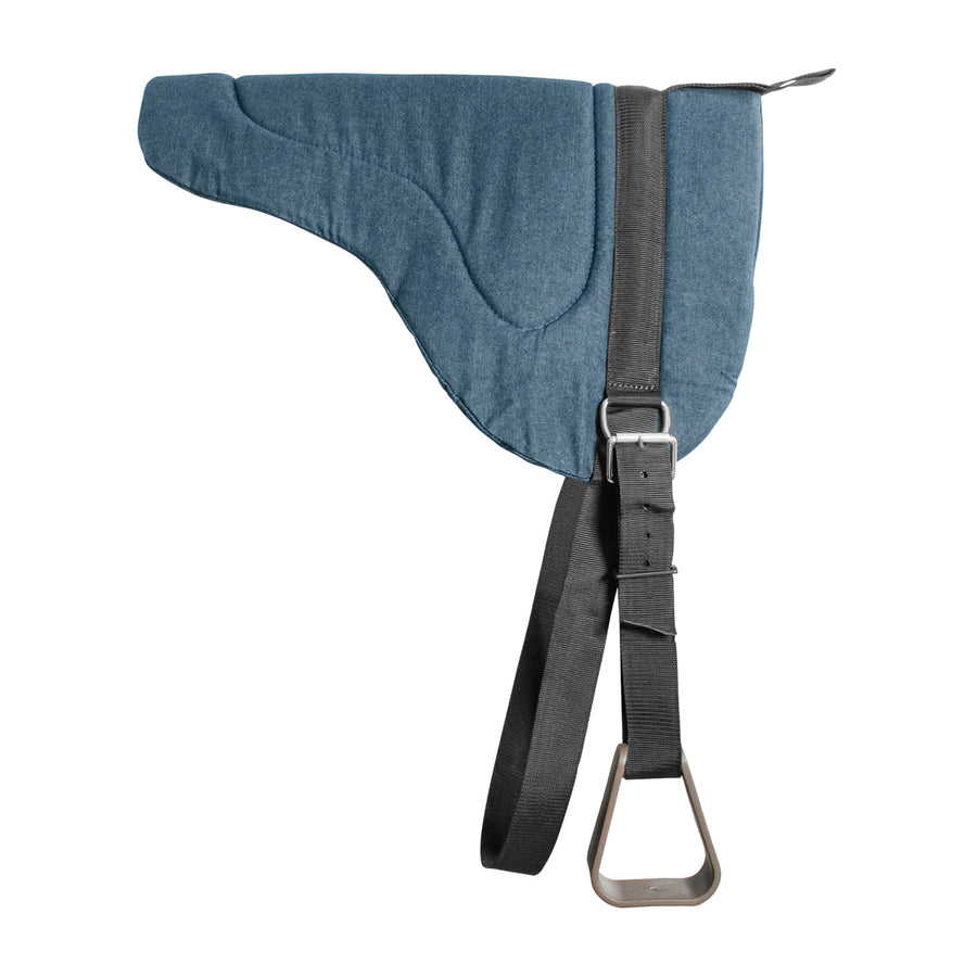 Bareback western Lakota en tissu avec étriers et sangle