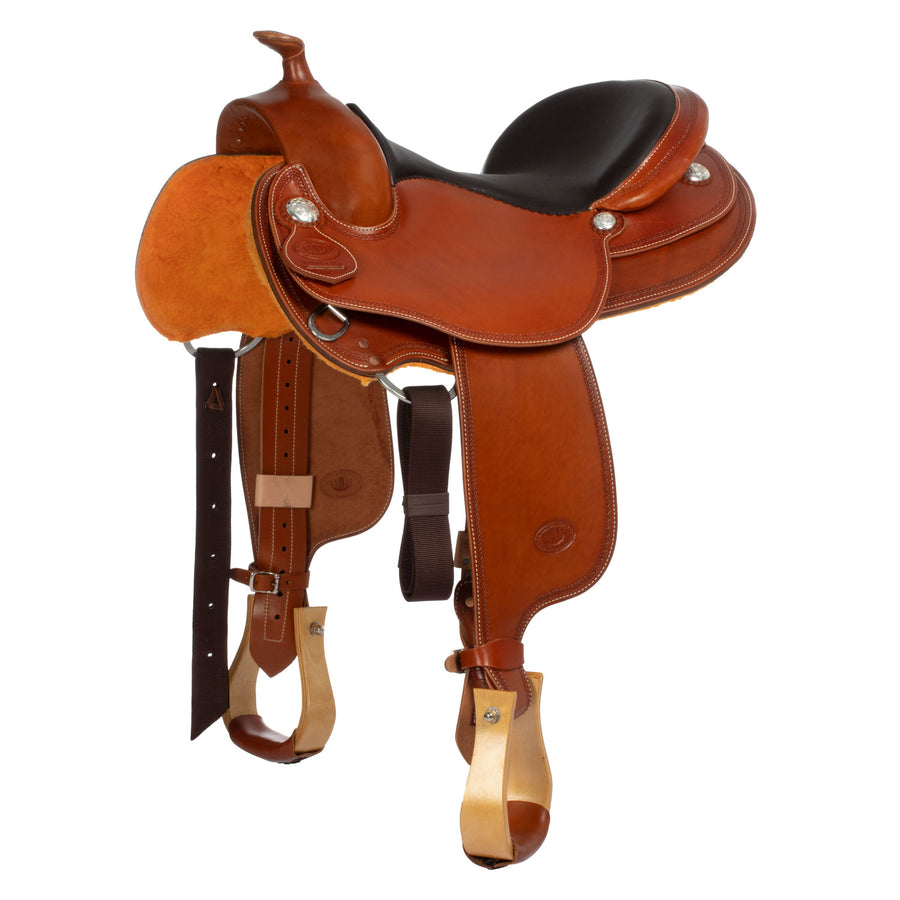 Selle western Westwood Basic tout usage, bordure n° 13, siège rembourré